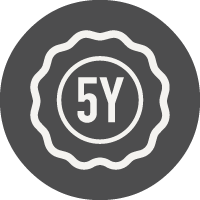 5 Jahre Garantie