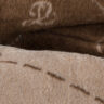Set aus Decke und 2 Kissen - Cappuccino-Braun