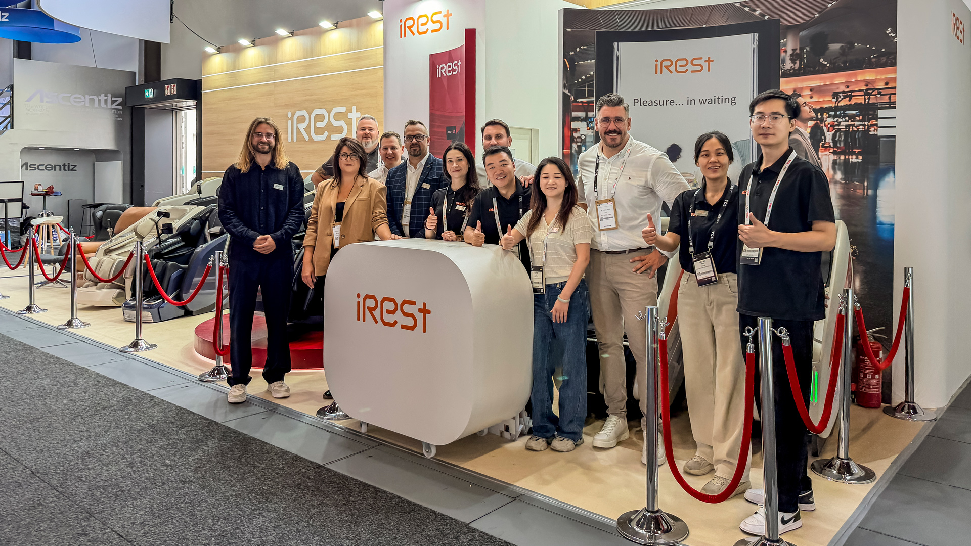 Rest Lords Massagesessel Team IFA 2026