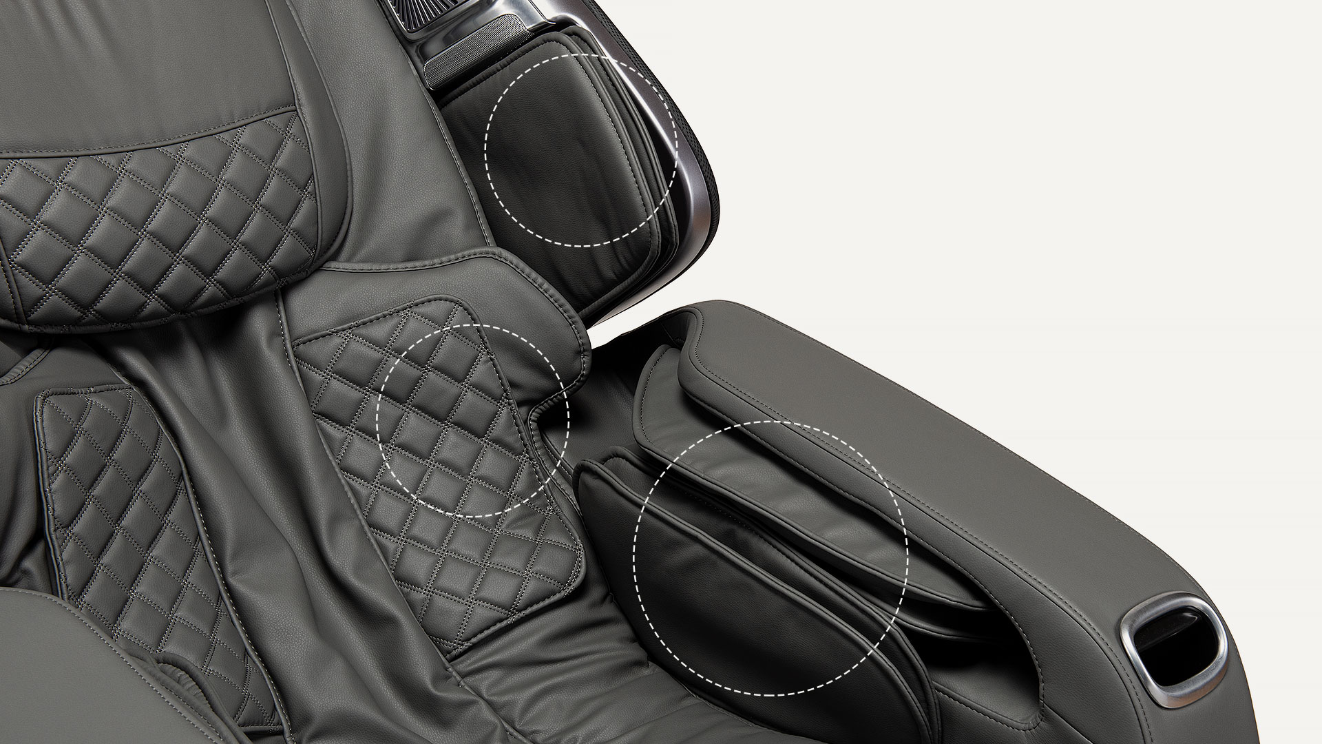 Massagesessel mit Airbags