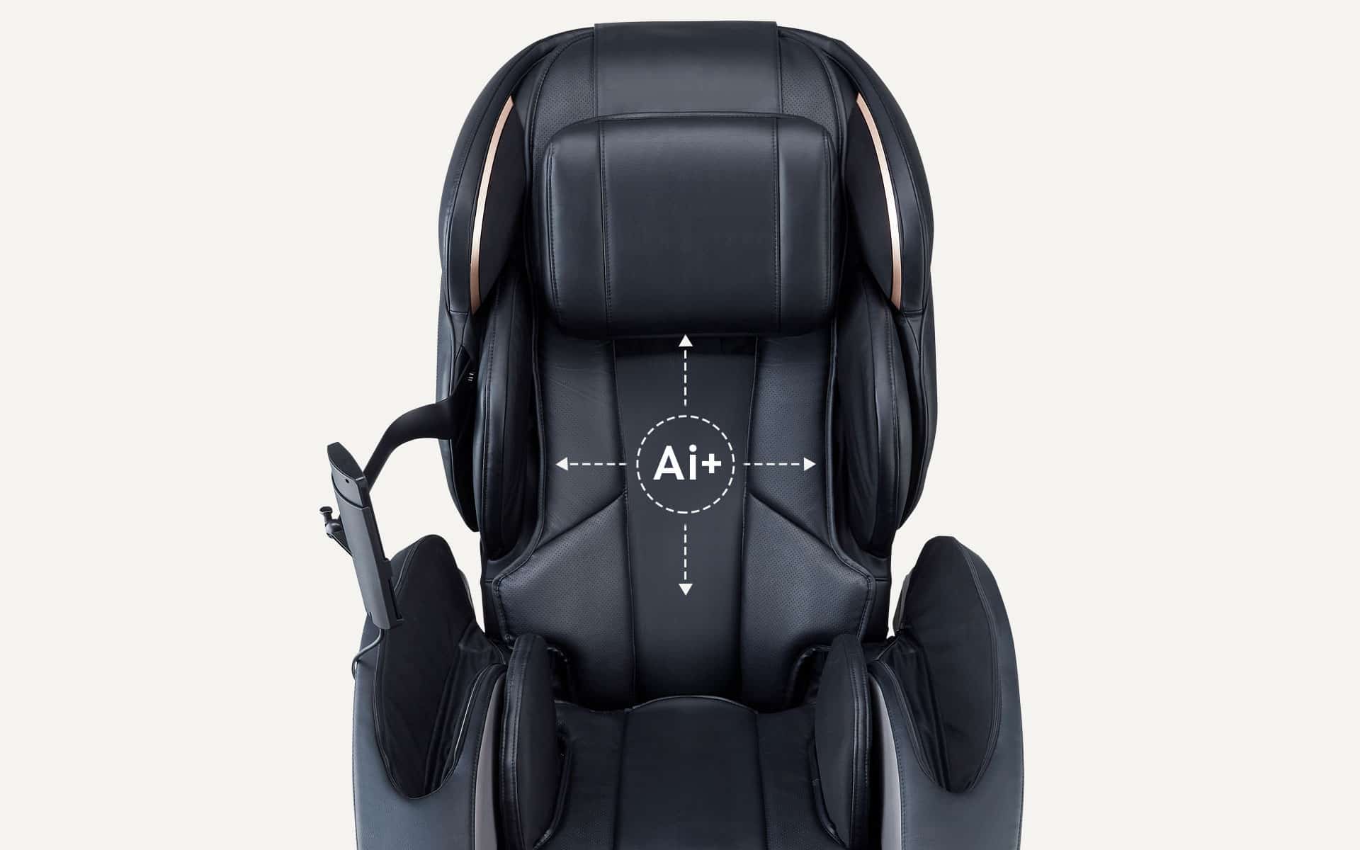 Algorithmus der künstlichen Intelligenz (5D AI+) in einem Massagesessel
