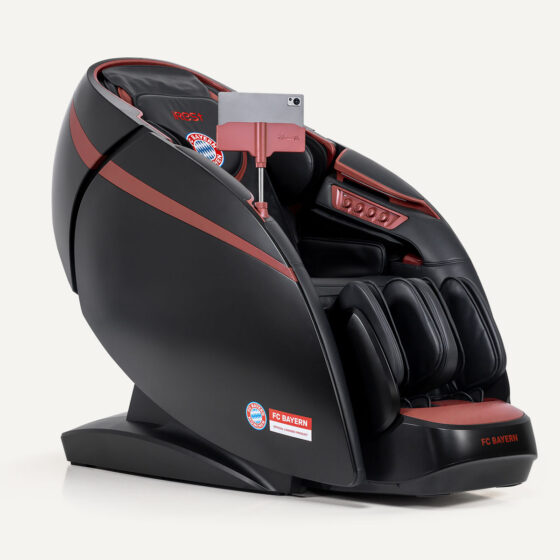 massagesessel iRest Dual Core V8 FC BAYERN - black