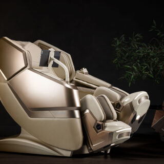 massagesessel iRest Eagleton Creme-Gold - arrangement