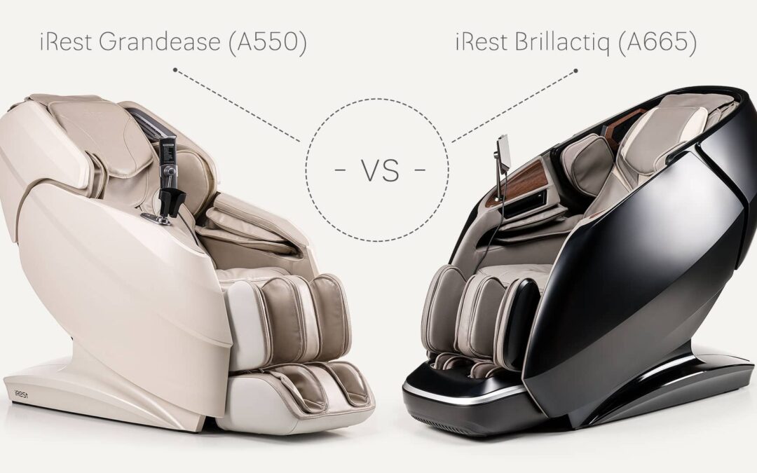 iRest Grandease (A550) vs. iRest Brillactiq (A665) – Vergleich von Massagesesseln