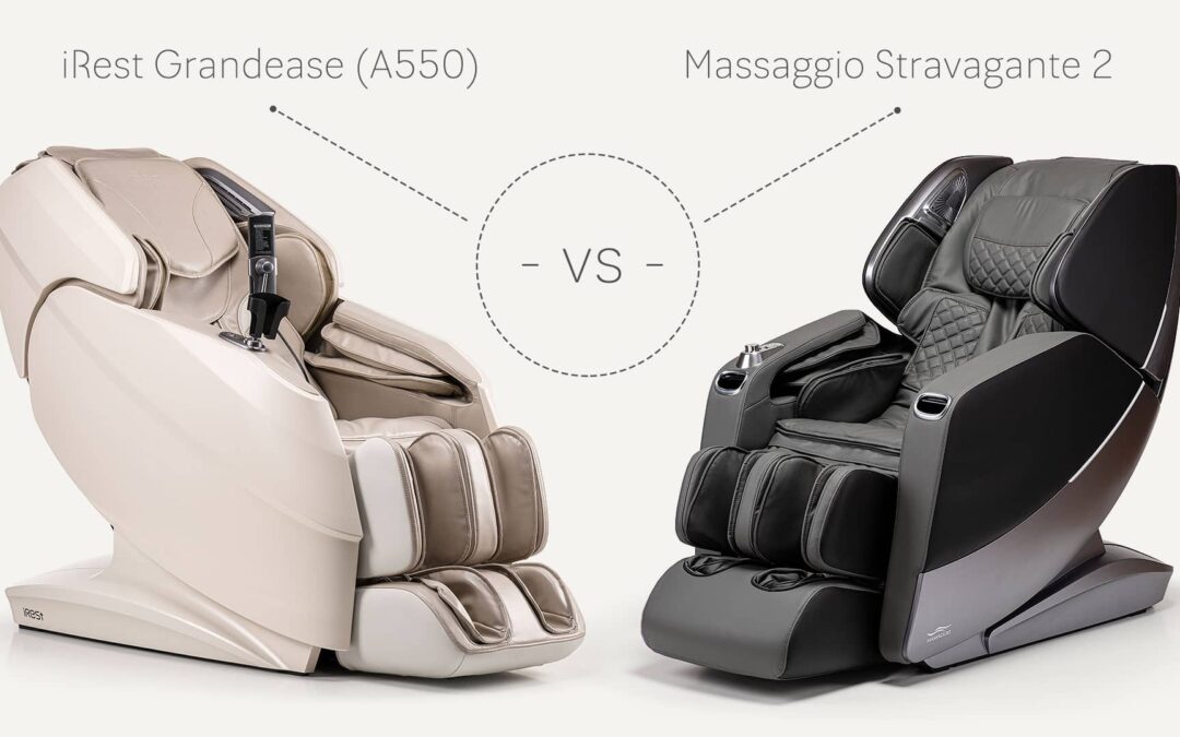 iRest Grandease (A550) vs. Massaggio Stravagante 2 – Vergleich der Massagesessel