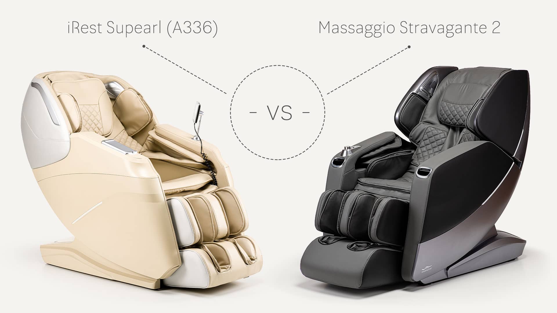iRest Superarl (A336) vs. Massaggio Stravagante 2 – Massagesessel-Vergleich