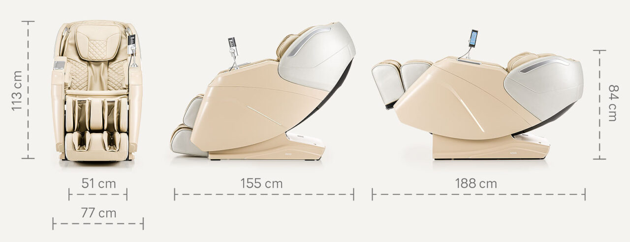 Massagesessel iRest Supearl+ abmesungen