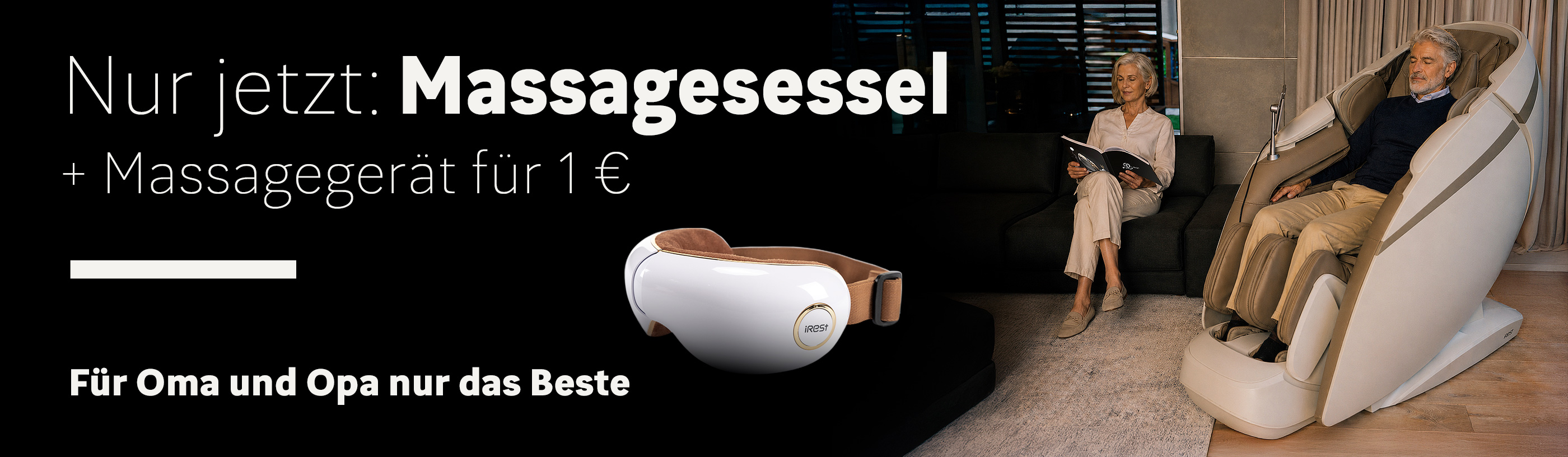 massagesessel rest lords Grosselterntag 2026 banner DE