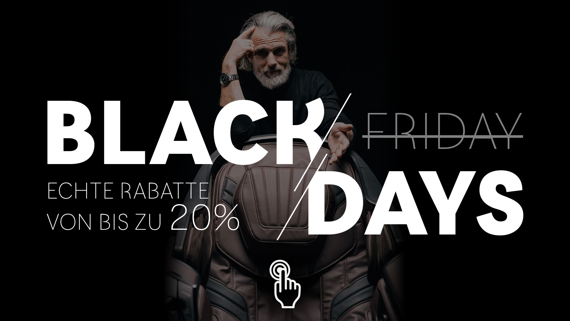 Rest Lords Massagesessel Angebot – Black Days