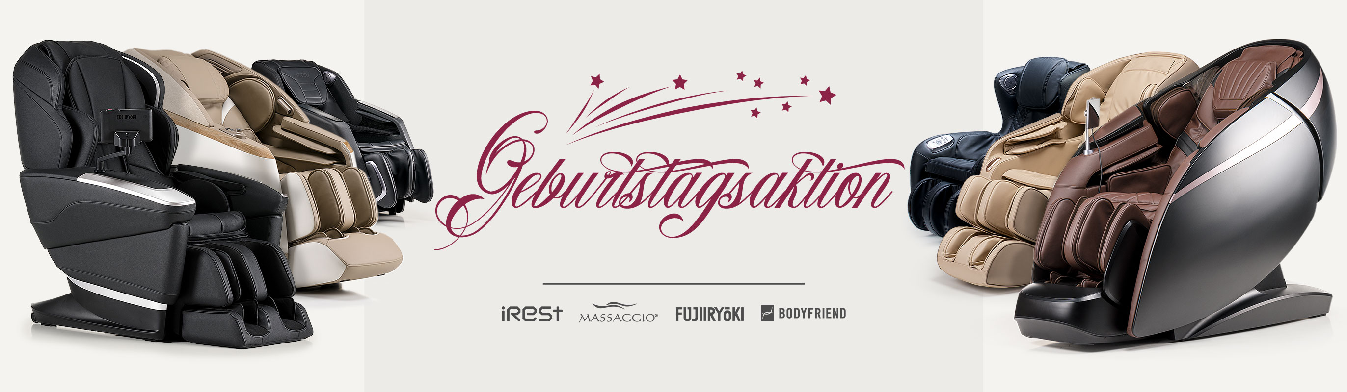 massagesessel rest lords geburtstag 2025 banner DE