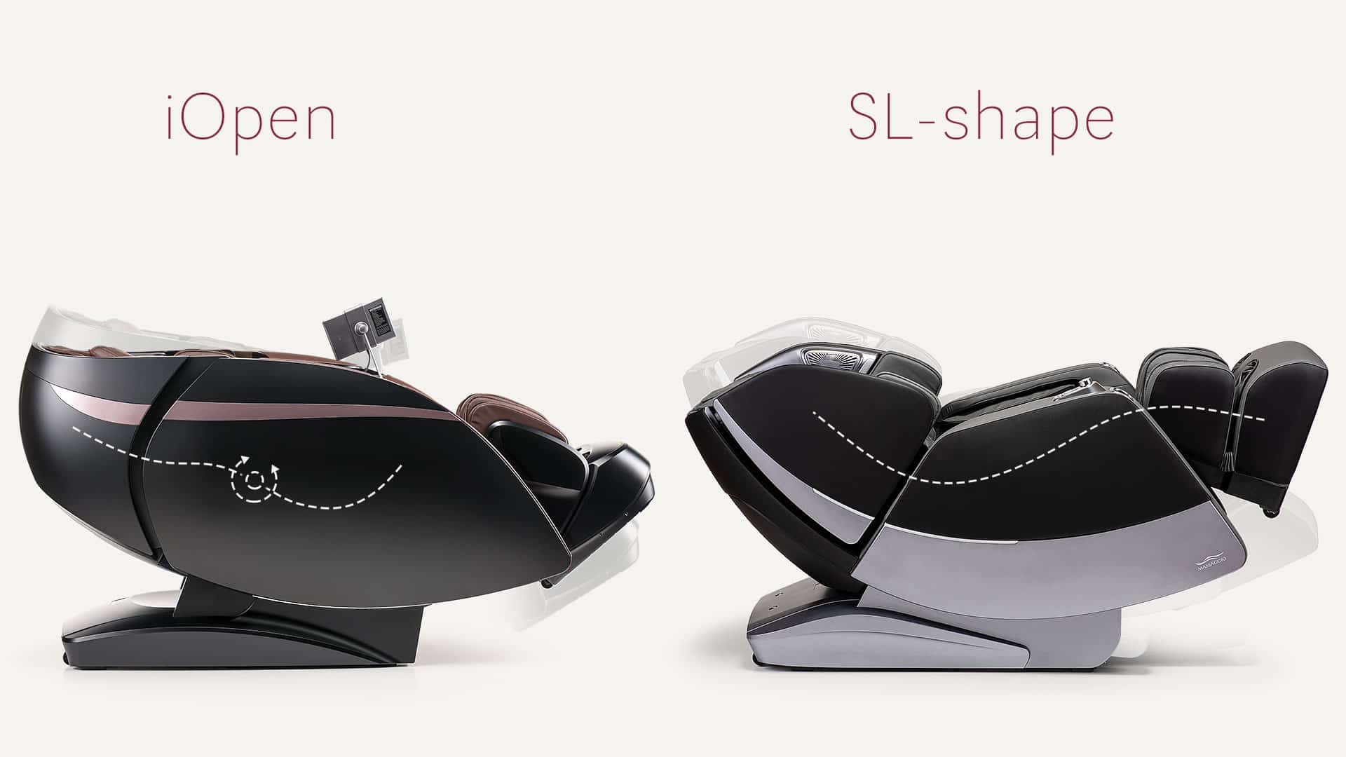 SL-Form in einem Massagesessel
