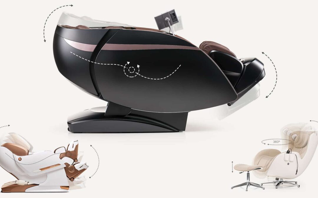 Zero Gravity und Flat: Verstellmechanismen von Massagesesseln