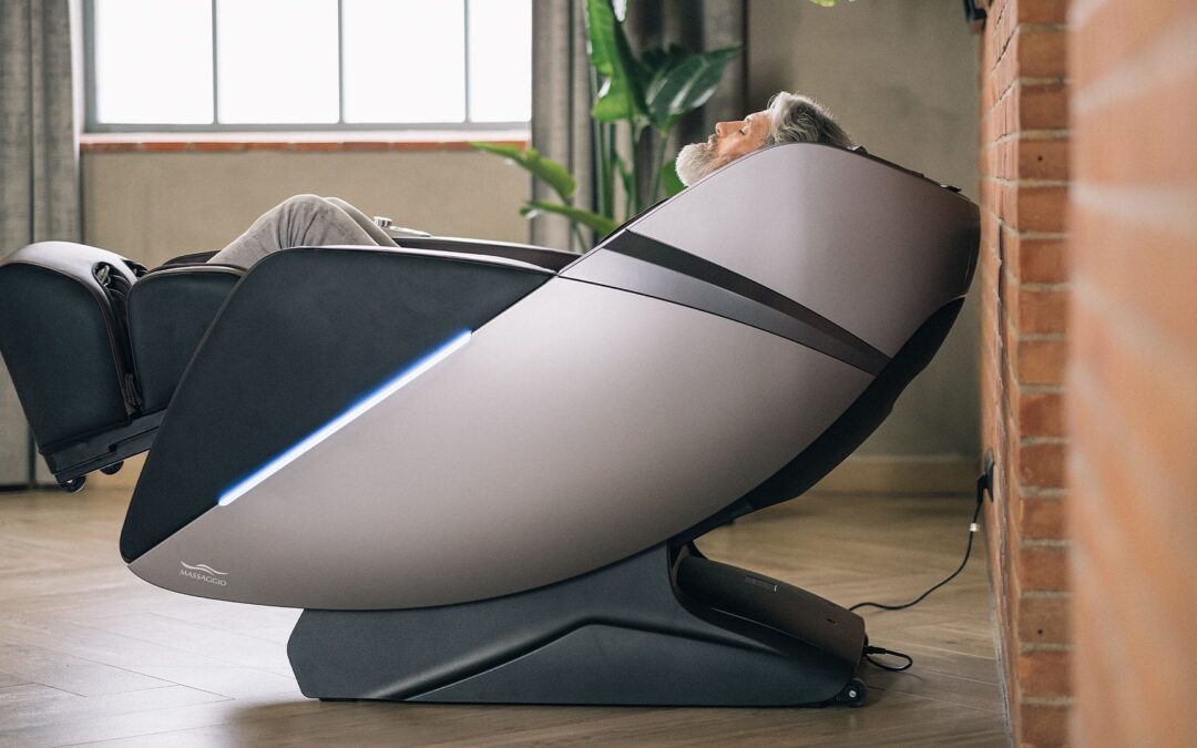 Zero Wall in einem Massagesessel