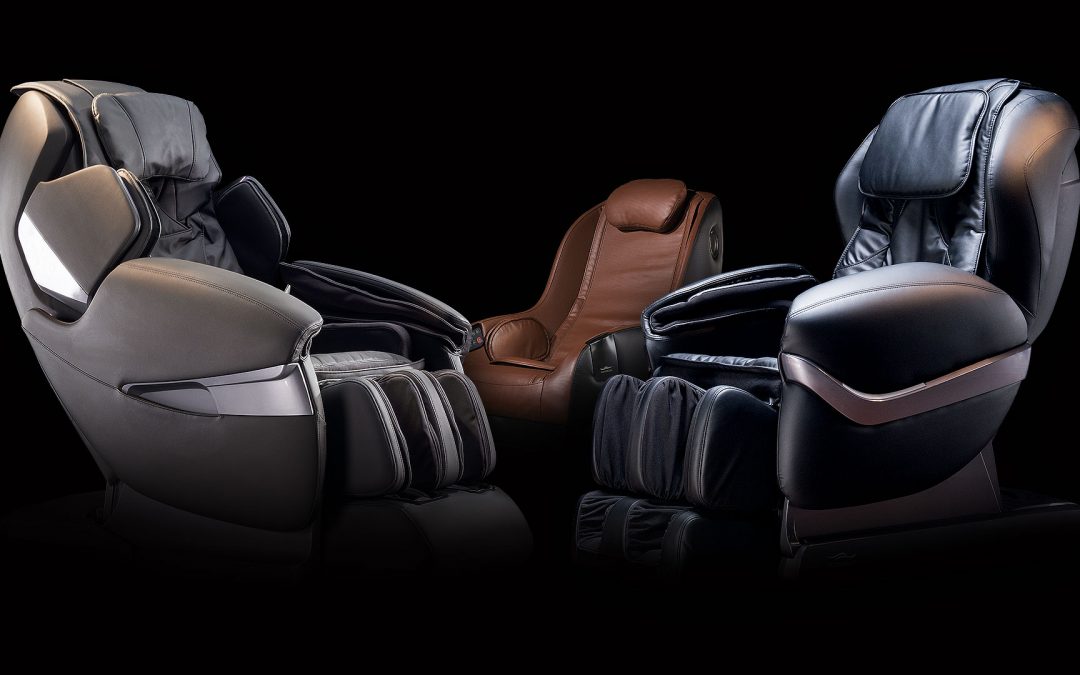 3 new Massaggio massage chairs