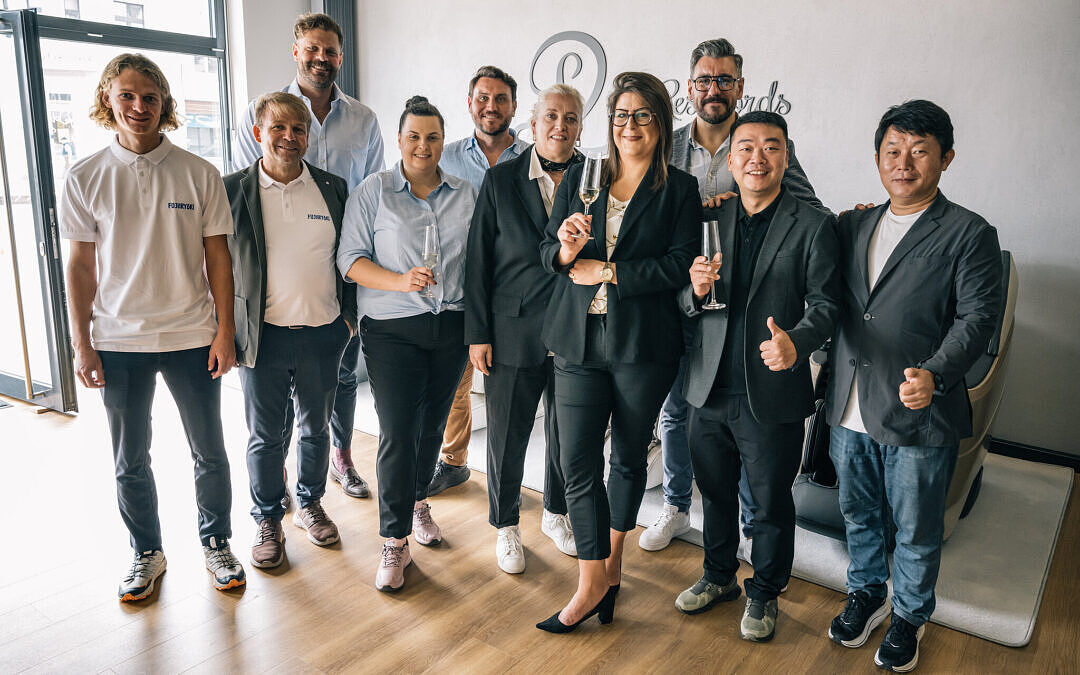 Massage Chairs in Düsseldorf – The Official Opening of Rest Lords’ First Showroom in Germany