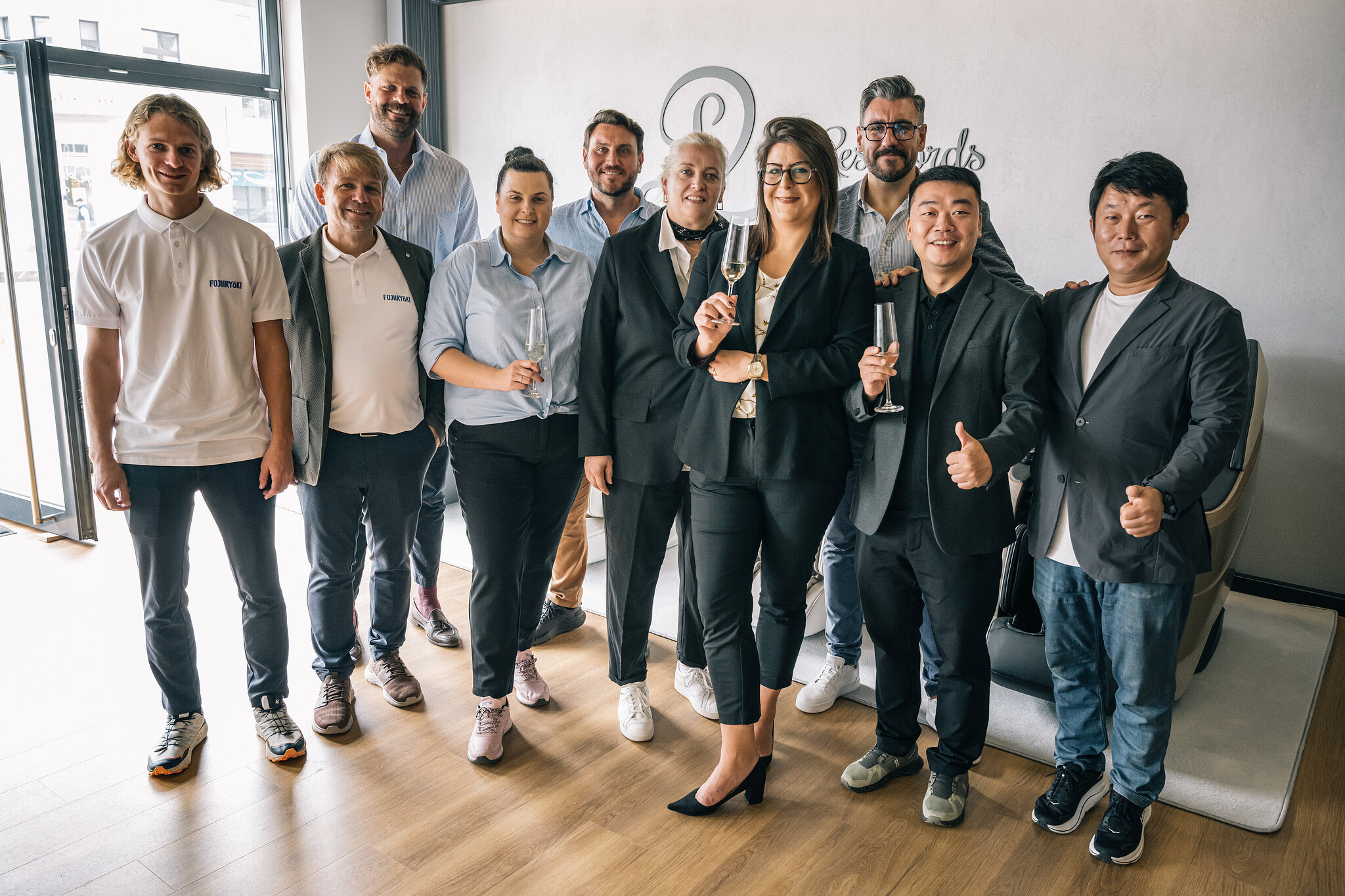 Massage Chairs in Düsseldorf – The Official Opening of Rest Lords’ First Showroom in Germany