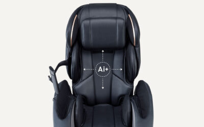 Artificial intelligence algorithm (5D AI+) in a massage chair