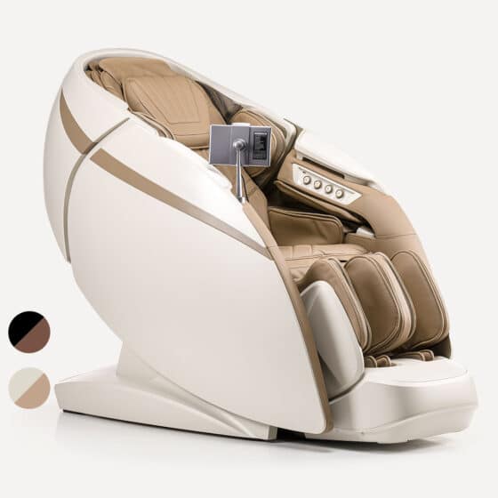 iRest Maesthron massage chair in light colours