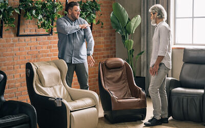 Maximum weight and height of a massage chair user