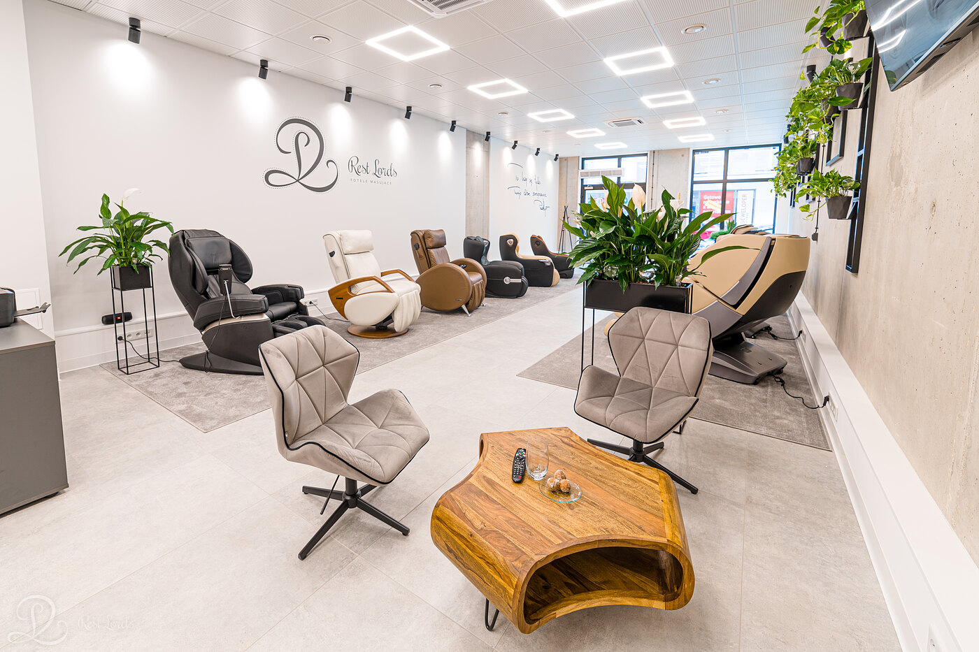 Massage chair salon in Wrocław