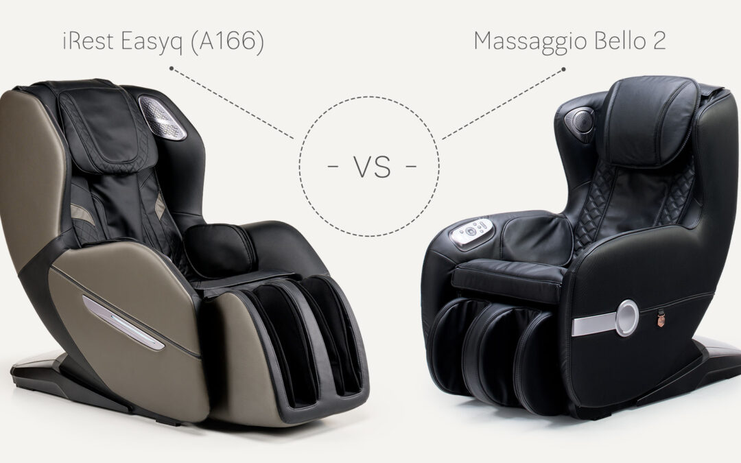 iRest Easyq vs Massaggio Bello 2 – comparison of massage chairs