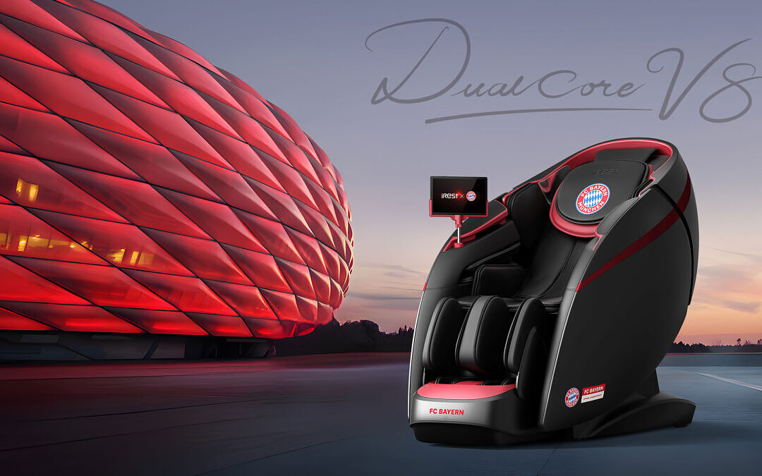 FC Bayern Munich officially licensed massage chair is now available in our offer!