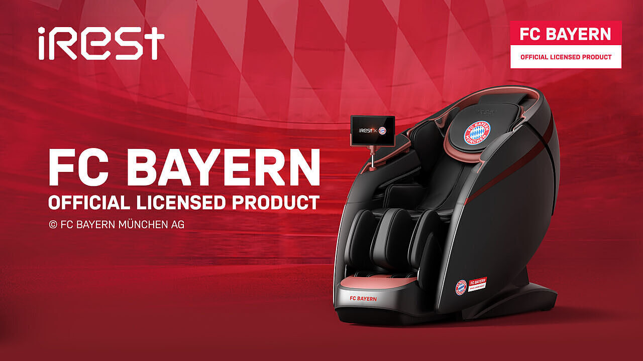 massage chair iRest Dual Core V8 FC BAYERN - official product