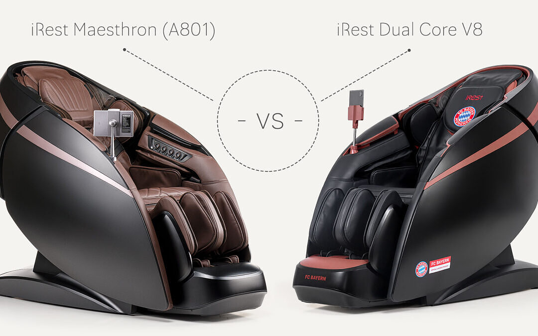 iRest Maesthron (A801) vs iRest Dual Core V8 – comparison of massage chairs