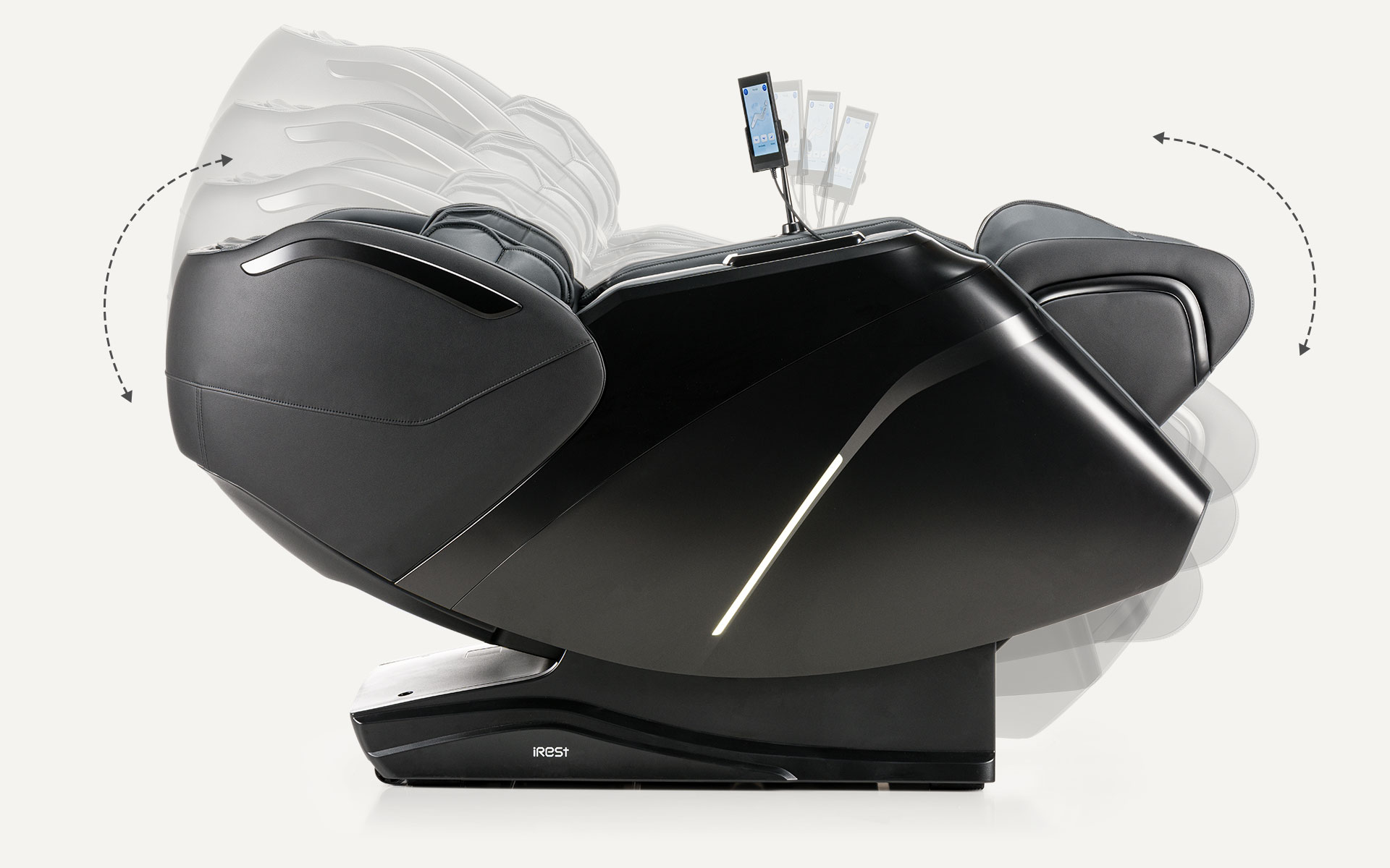 massage chair iRest Supearl Open+ stretching
