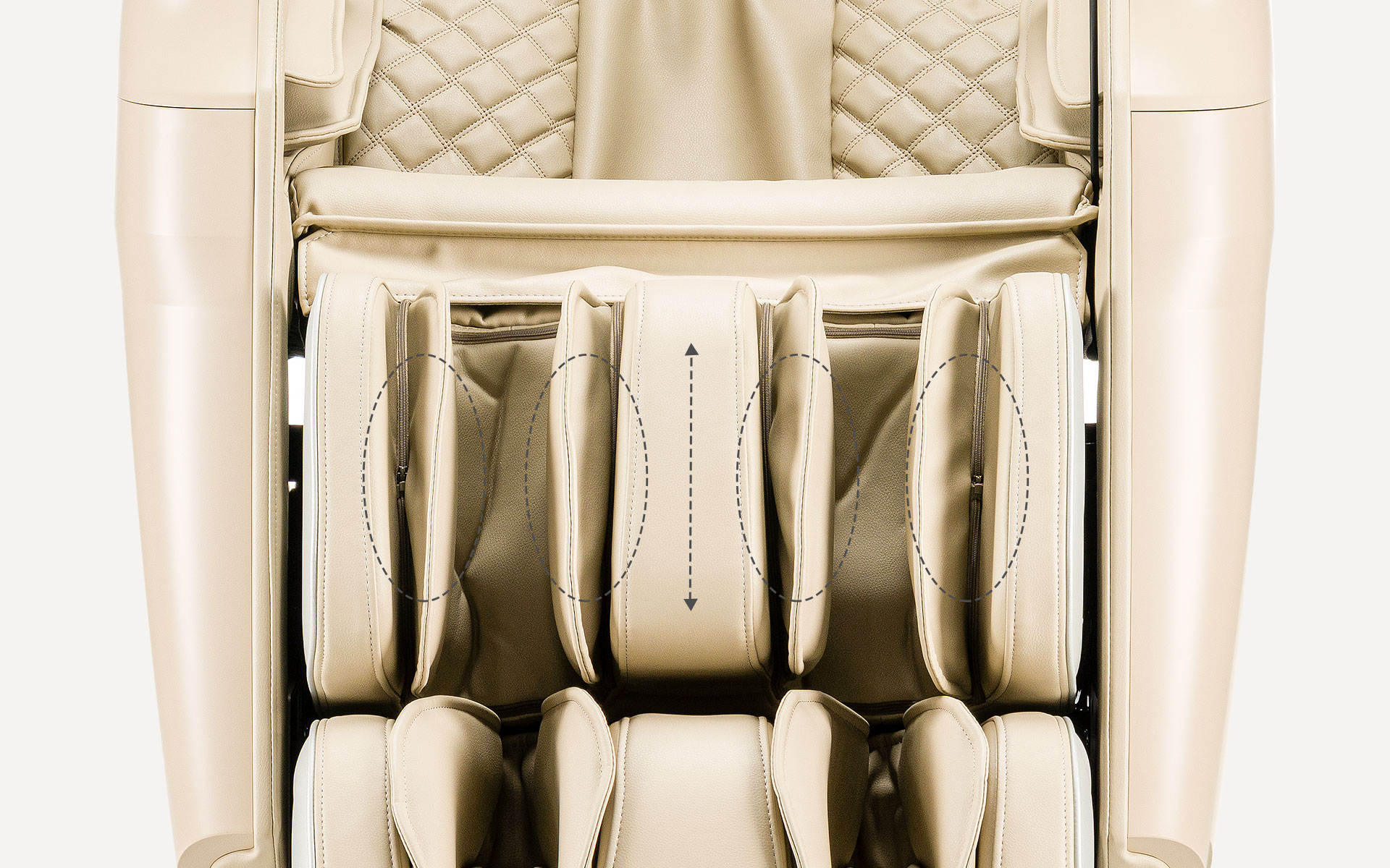 Massage chair iRest Supearl+ A336 - calf massage