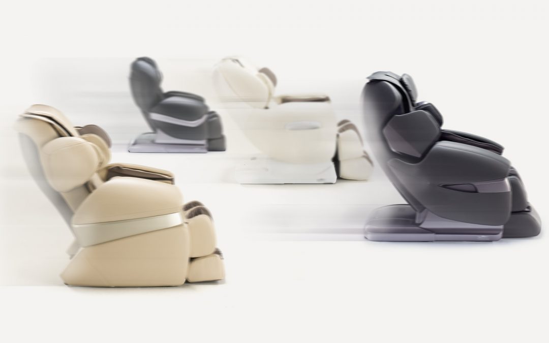 Massage chairs at the Poznań Motor Show 2017