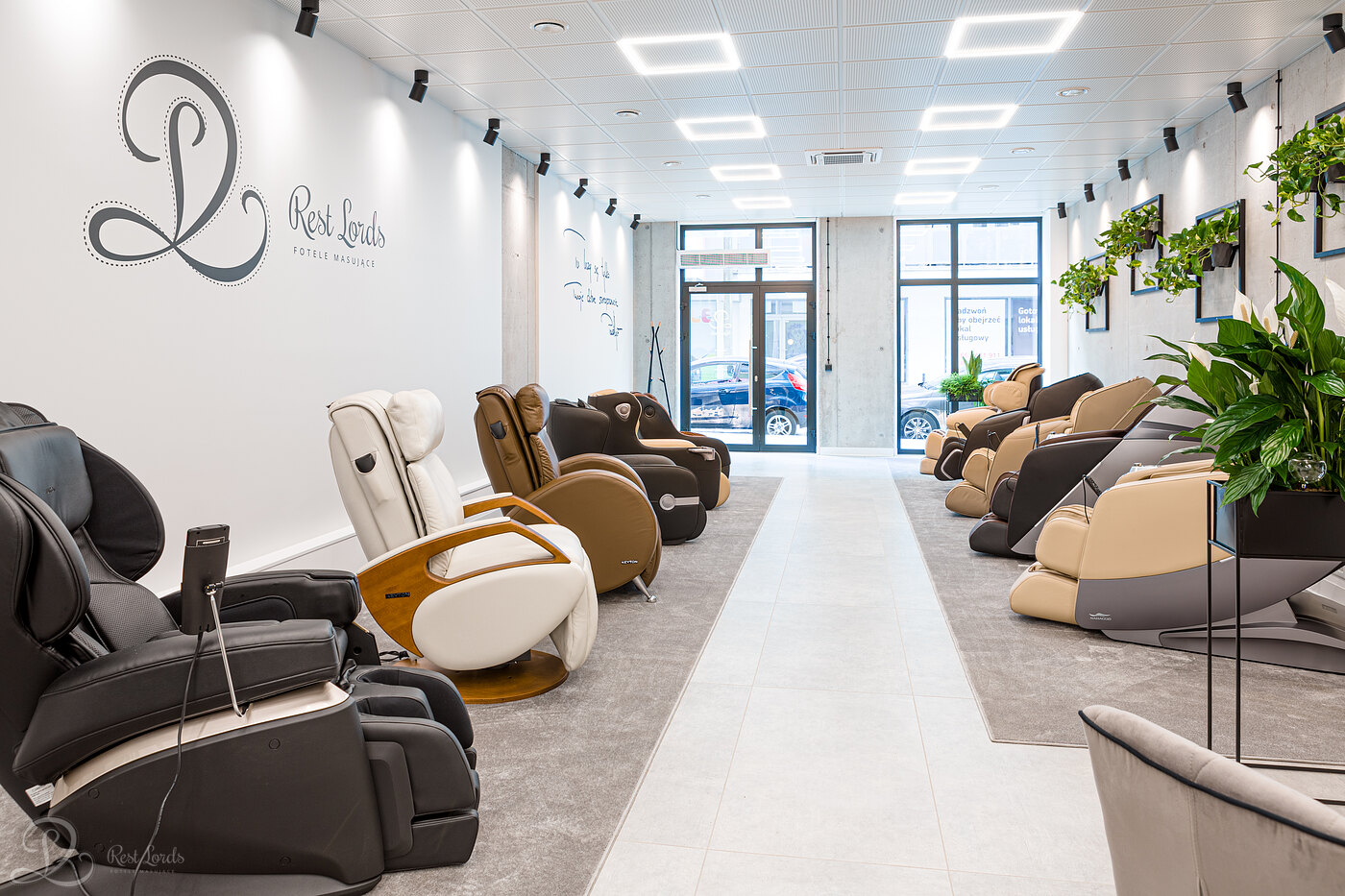 Massage chair salon in Wrocław
