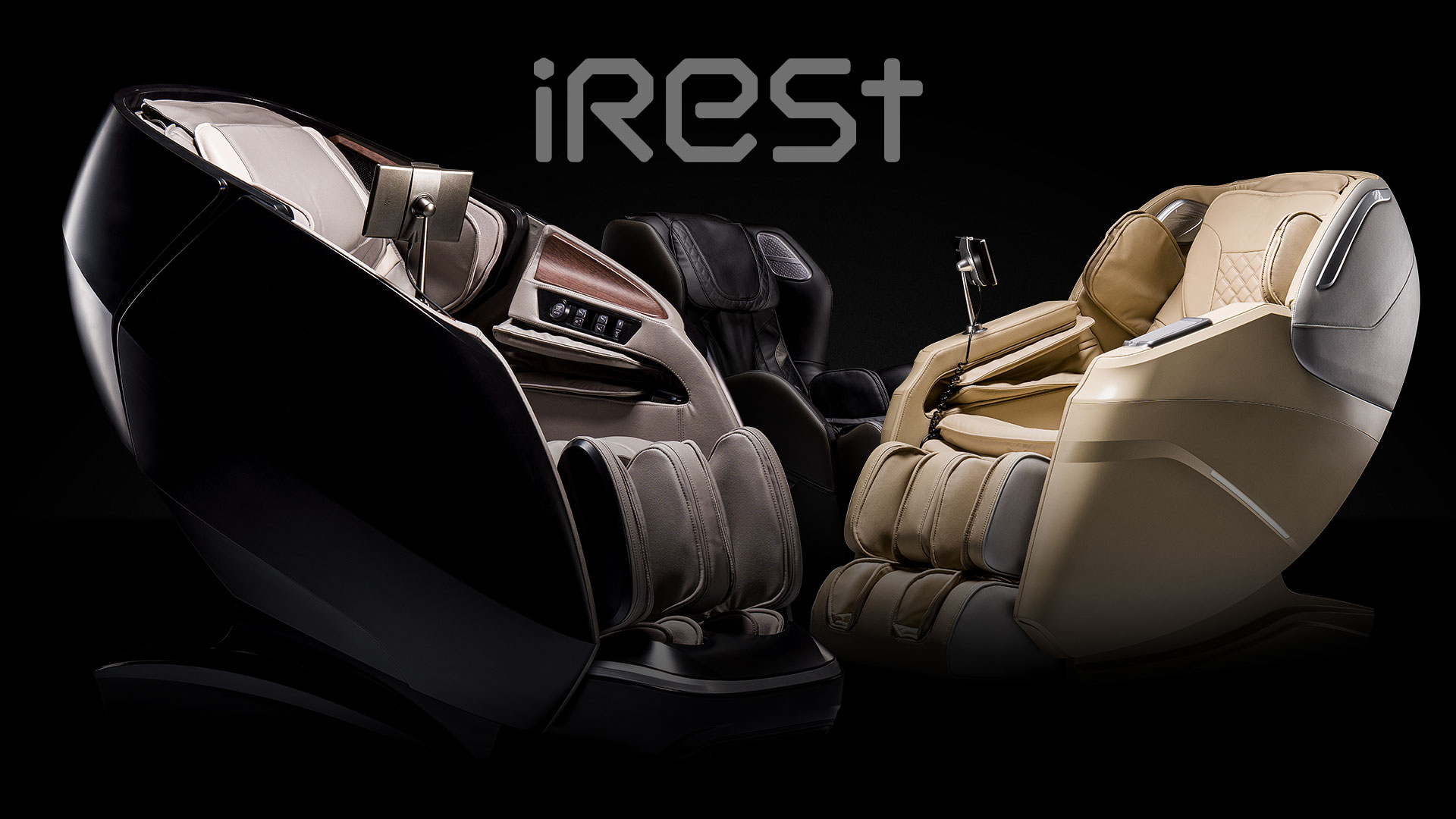 Massage chairs by the brand iRest