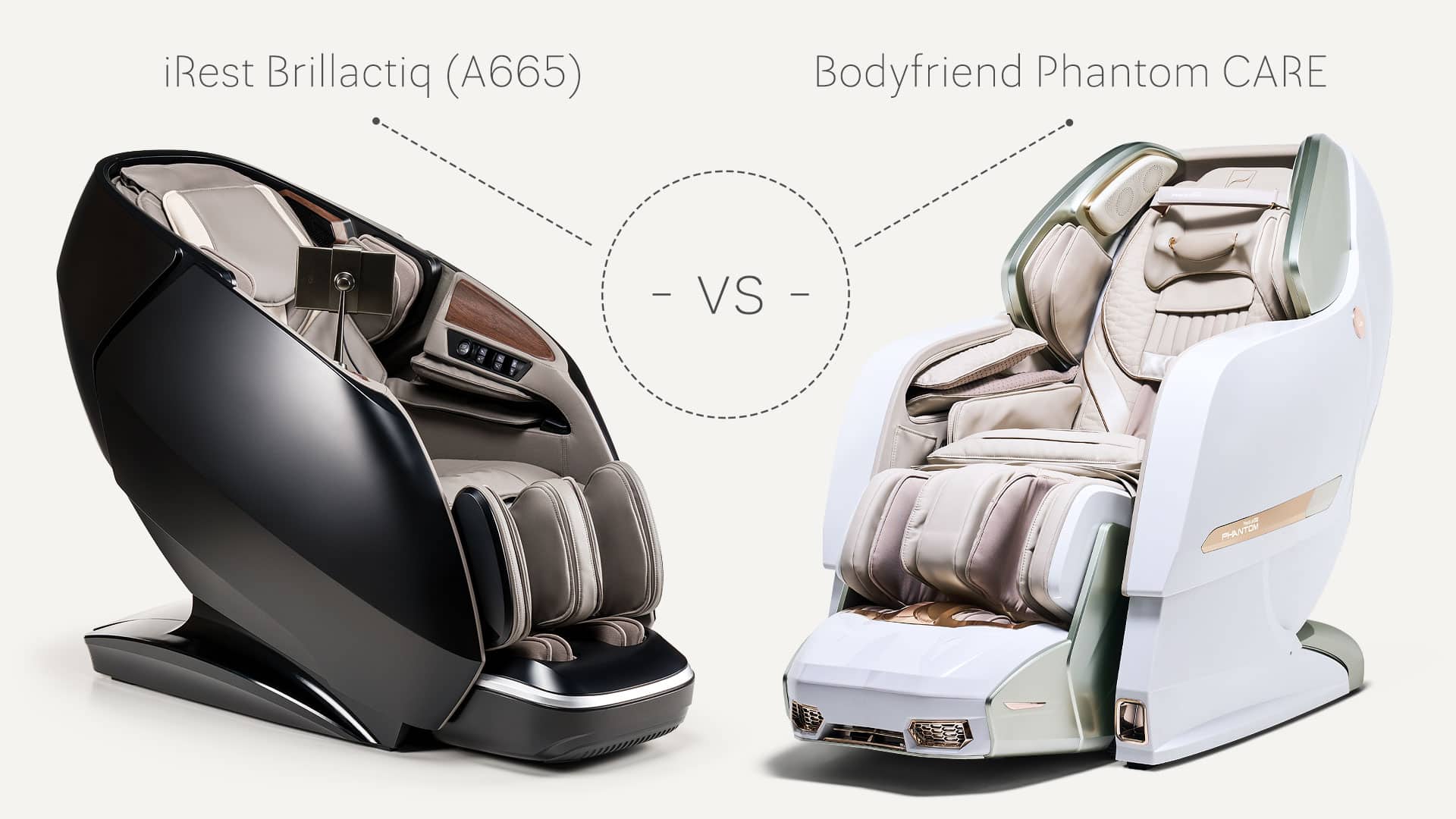 iRest Brillactiq (A665) vs Bodyfriend Phantom Care