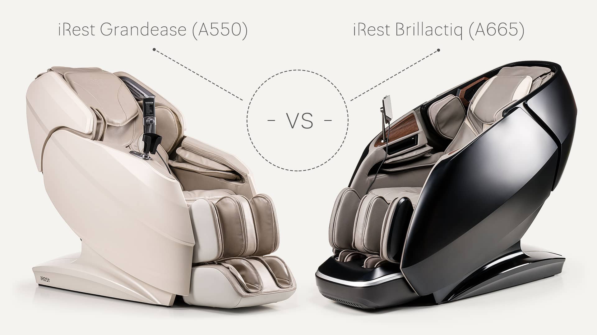 iRest Grandease (A550) vs iRest Brillactiq (A665)