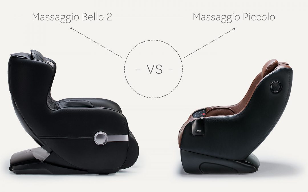 Bello 2 vs Piccolo – comparison of massage chairs