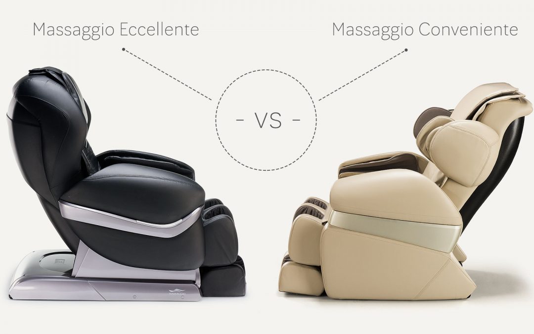 Eccellente vs Conveniente – comparison of massage chairs