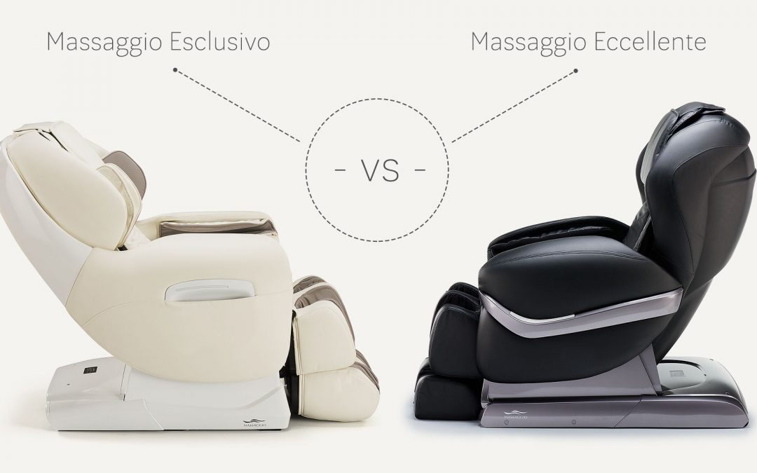 Esclusivo vs Eccellente – comparison of massage chairs