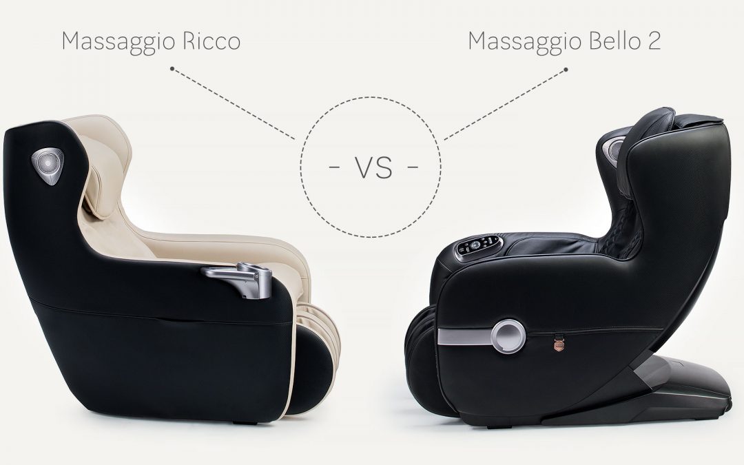 Bello 2 vs Ricco – comparison of massage chairs