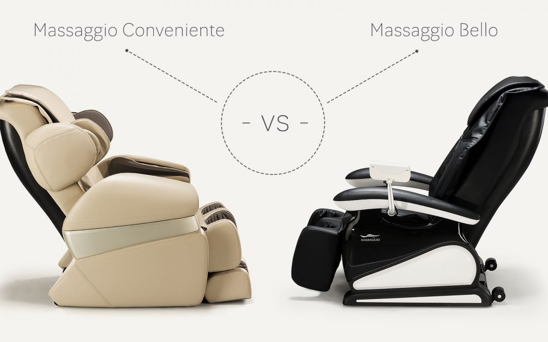 Conveniente vs Bello – comparison of massage chairs