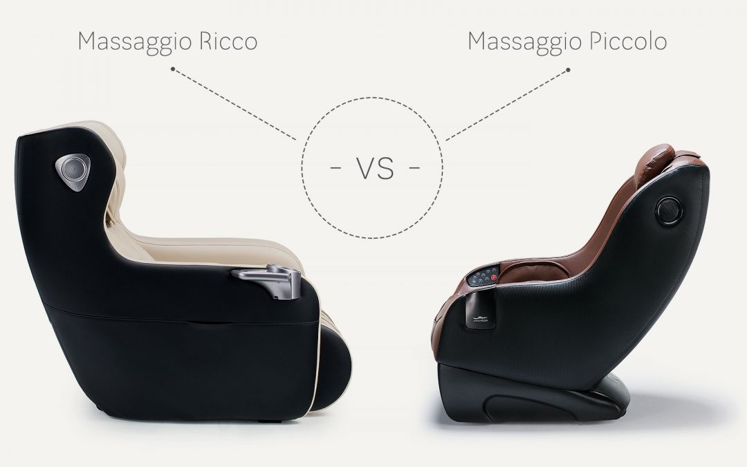 Ricco vs Piccolo – comparison of massage chairs