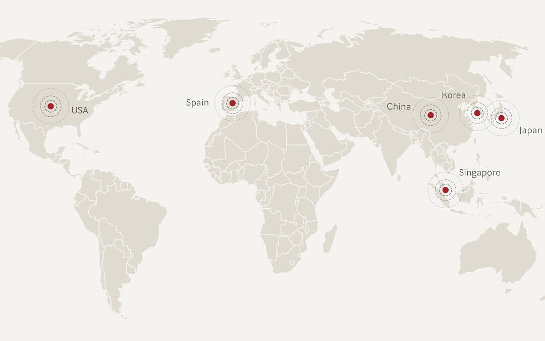 Where are massage chairs manufactured?
