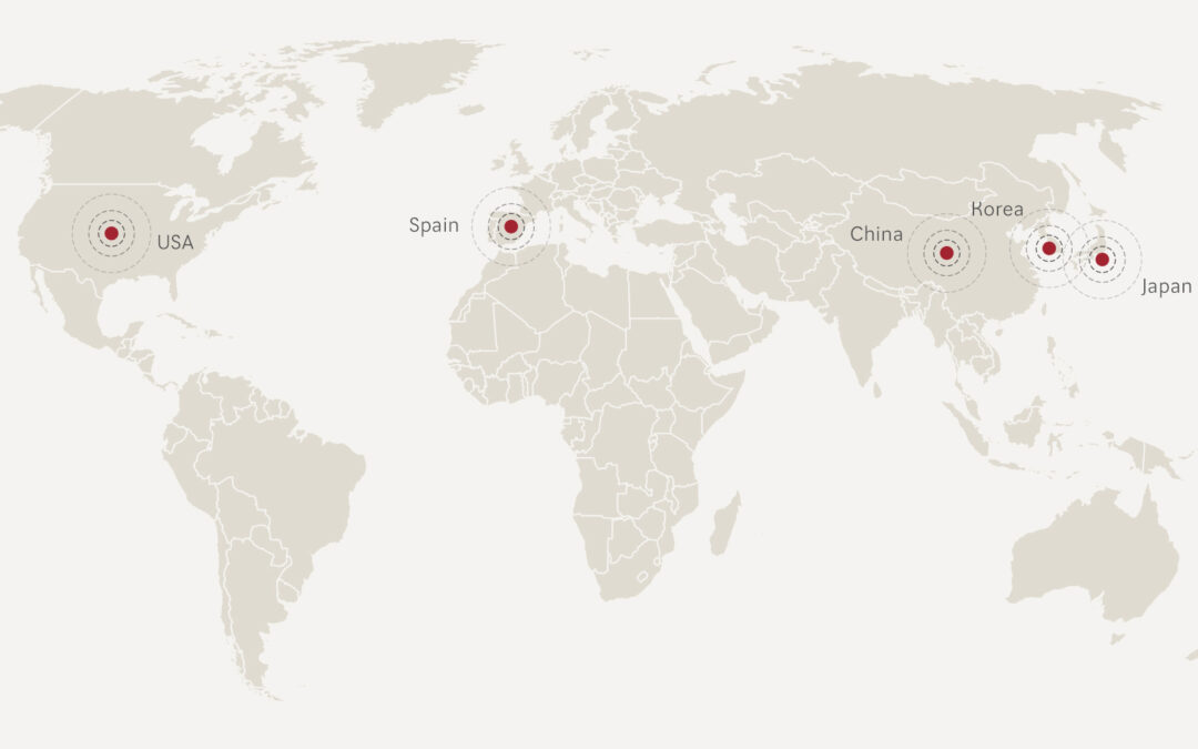 Where are massage chairs manufactured?