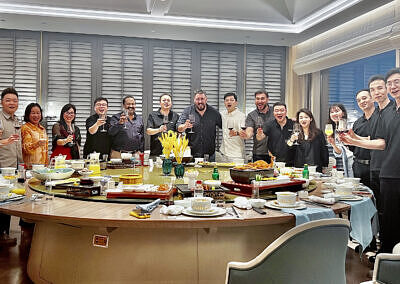 Rest Lords visit to iRest headquarters