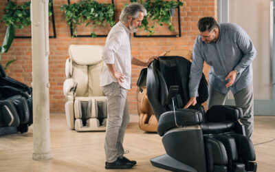 Scanning function in massage chairs