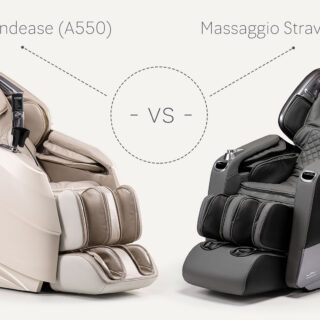 iRest Grandease (A550) vs Massaggio Stravagante 2 – vergelijking van massagestoelen
