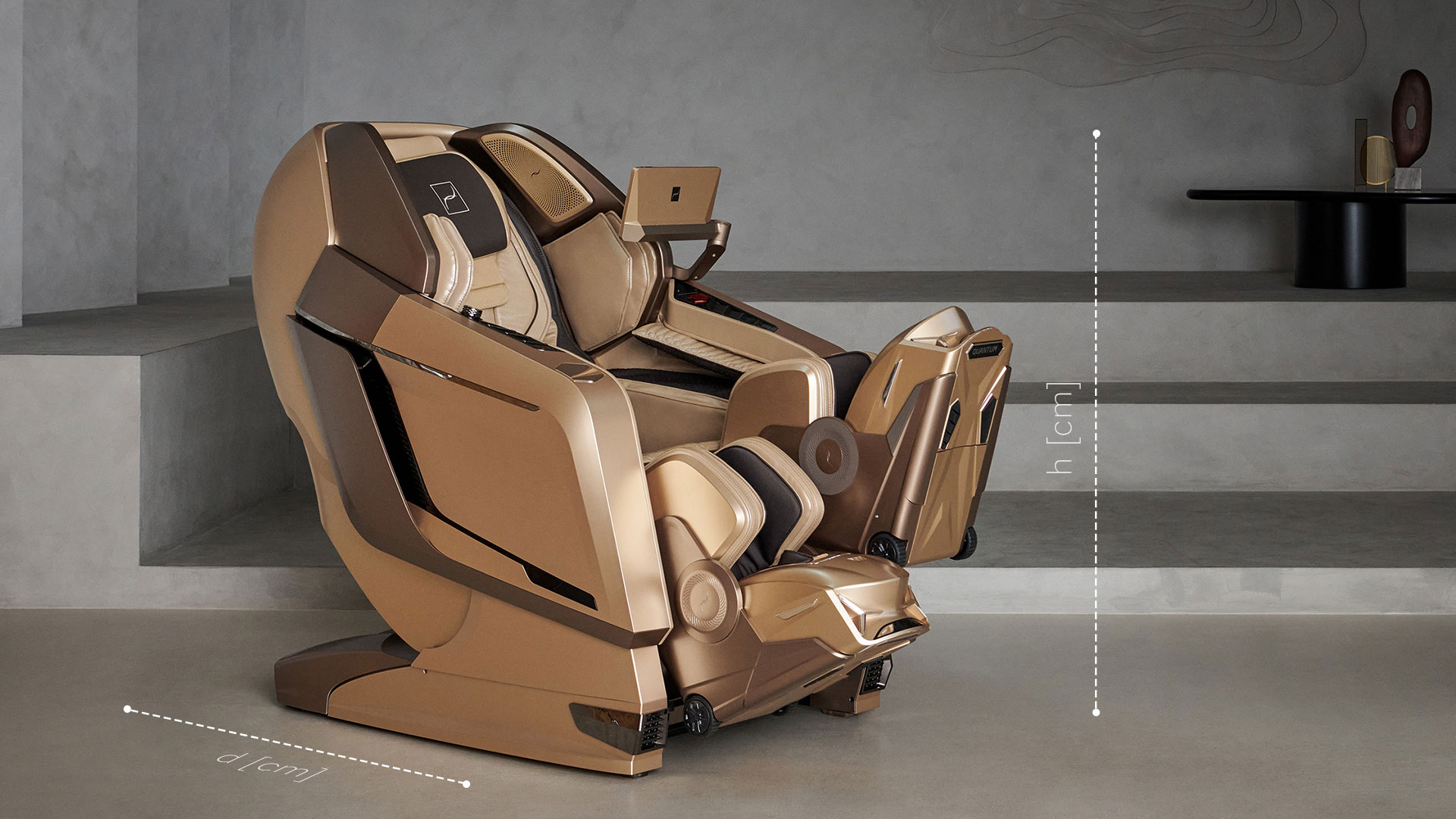 fotel masujący Bodyfriend Quantum w liczbach