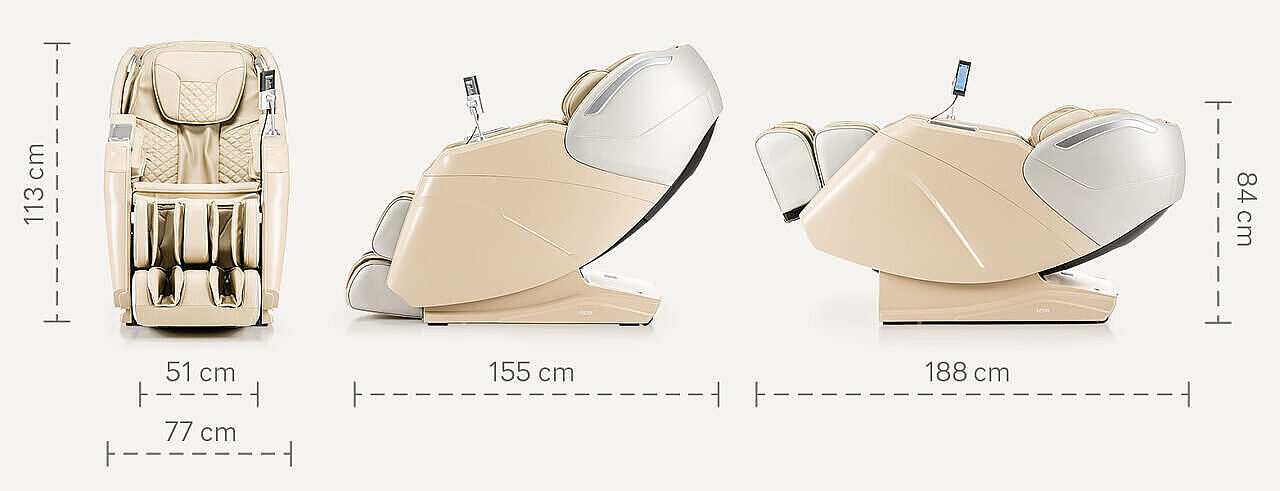 fotel masujacy irest supearl plus A336 wymiary fotel masujący iRest Supearl+ wymiary