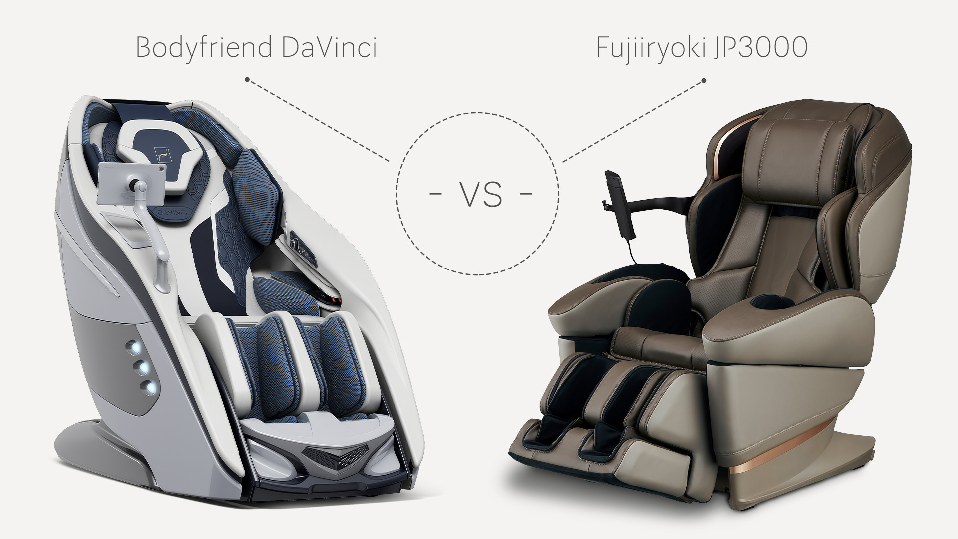 Bodyfriend Davinci vs Fujiiryoki JP3000