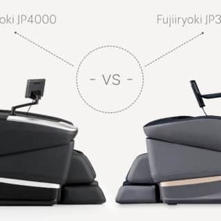 Fujiiryoki JP4000 vs Fujjiryoki JP3000 – porównanie foteli masujących